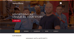 Desktop Screenshot of anthemmedia.com